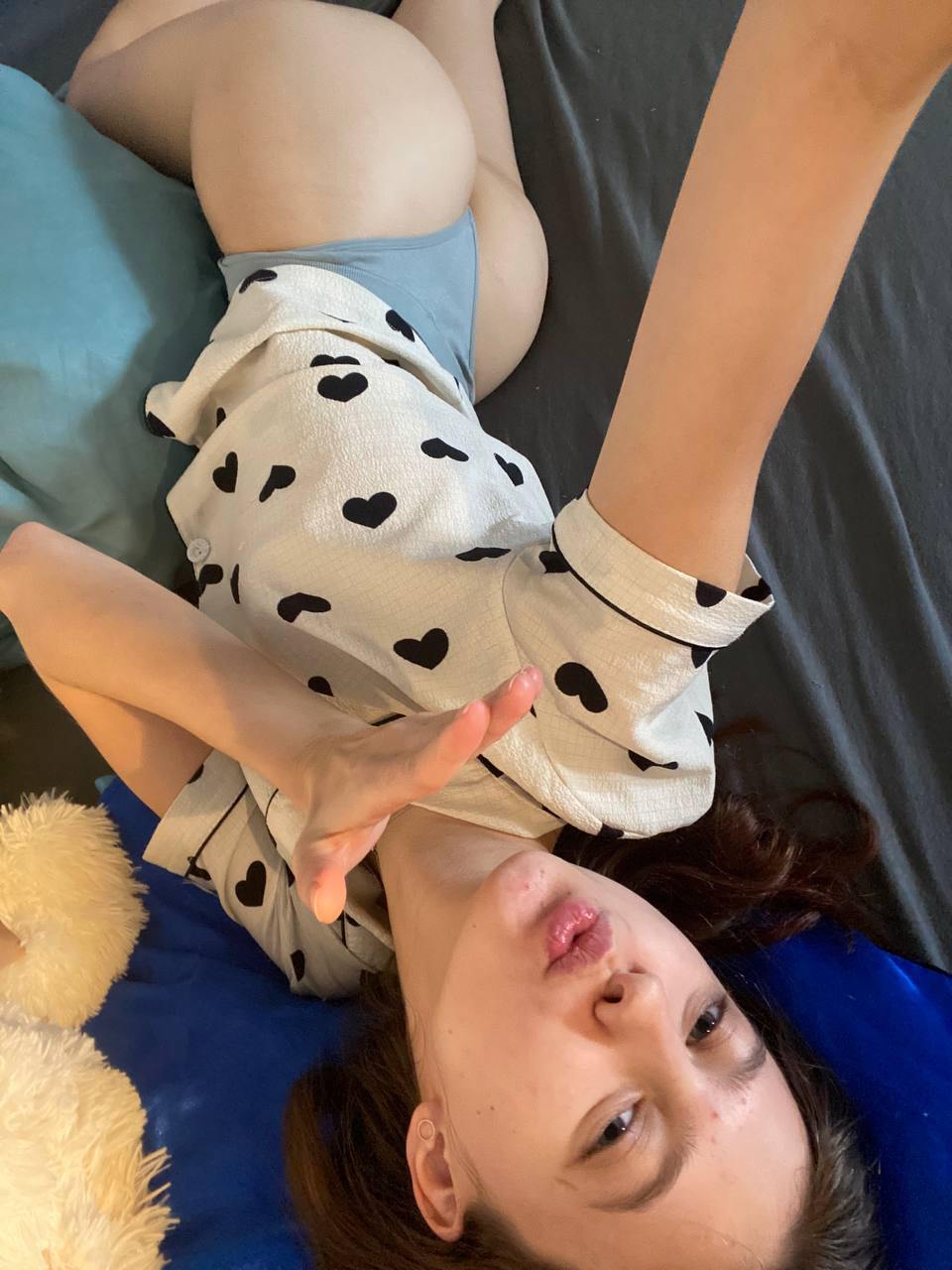 A cozy shot with Your princess — straight from Charlotte