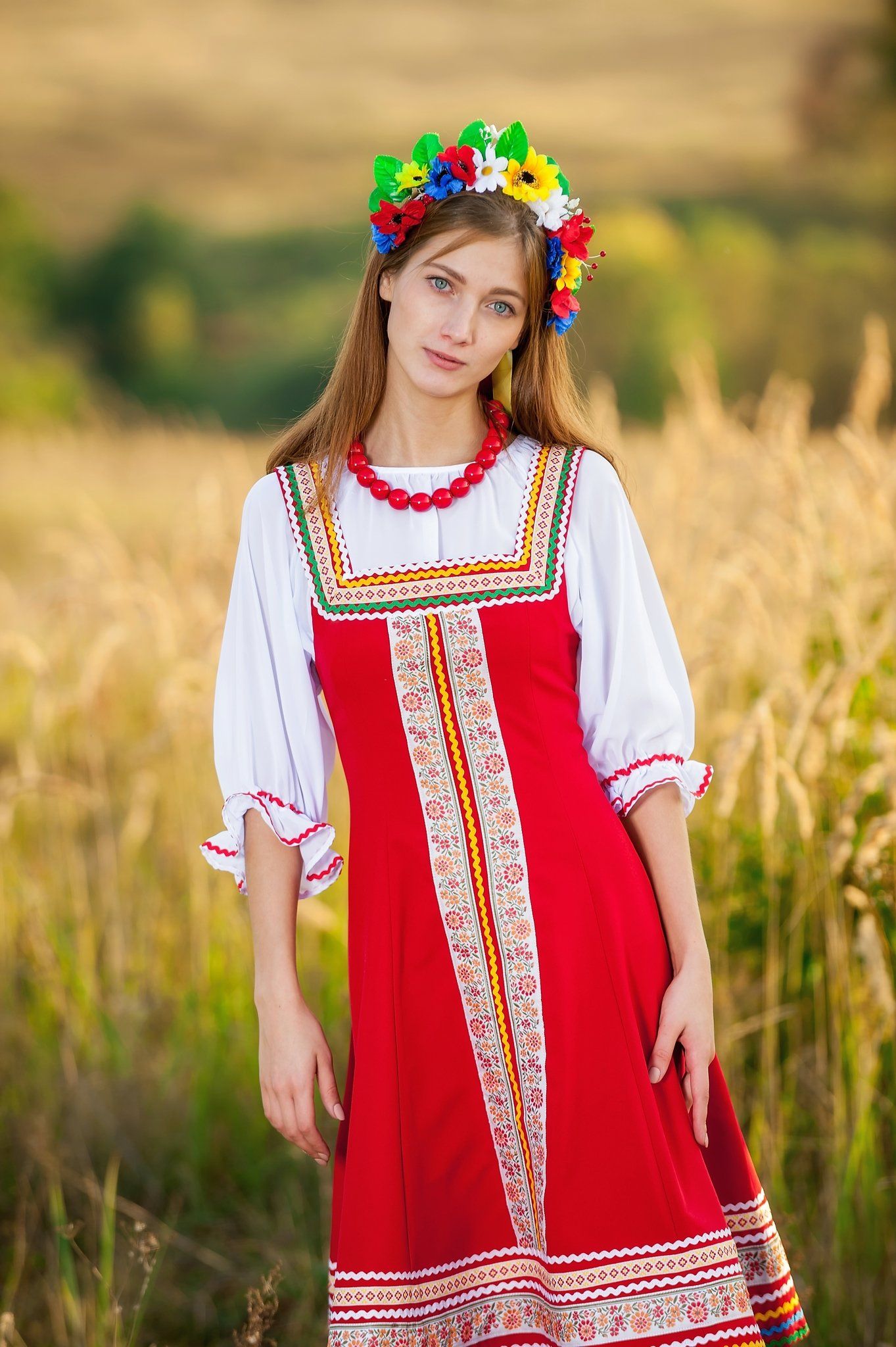 Women in Slavic costumes in Charlotte — step in, relax, and chat live
